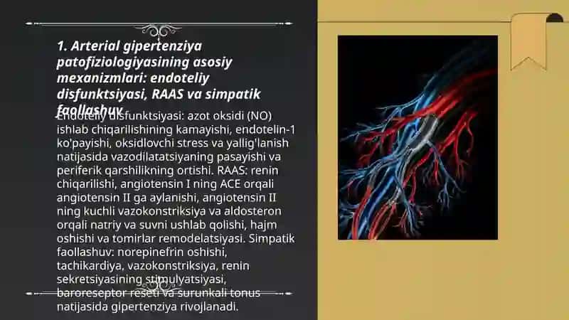 Arterial gipertenziyalar potofiziologiyasi davolash usullari va dorilar farmakokinetikasi 3