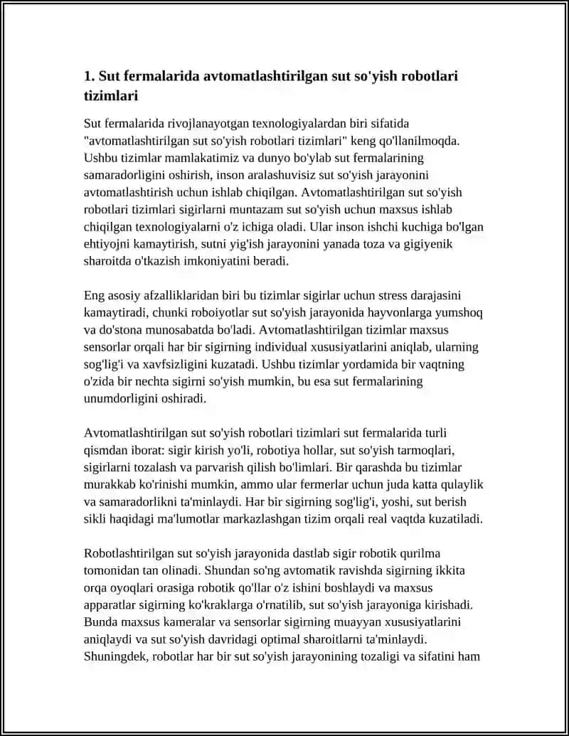 SIGIR FERMALARIDA ZAMONAVIY TEXNOLOGIYALARDAN FOYDALANISH 3