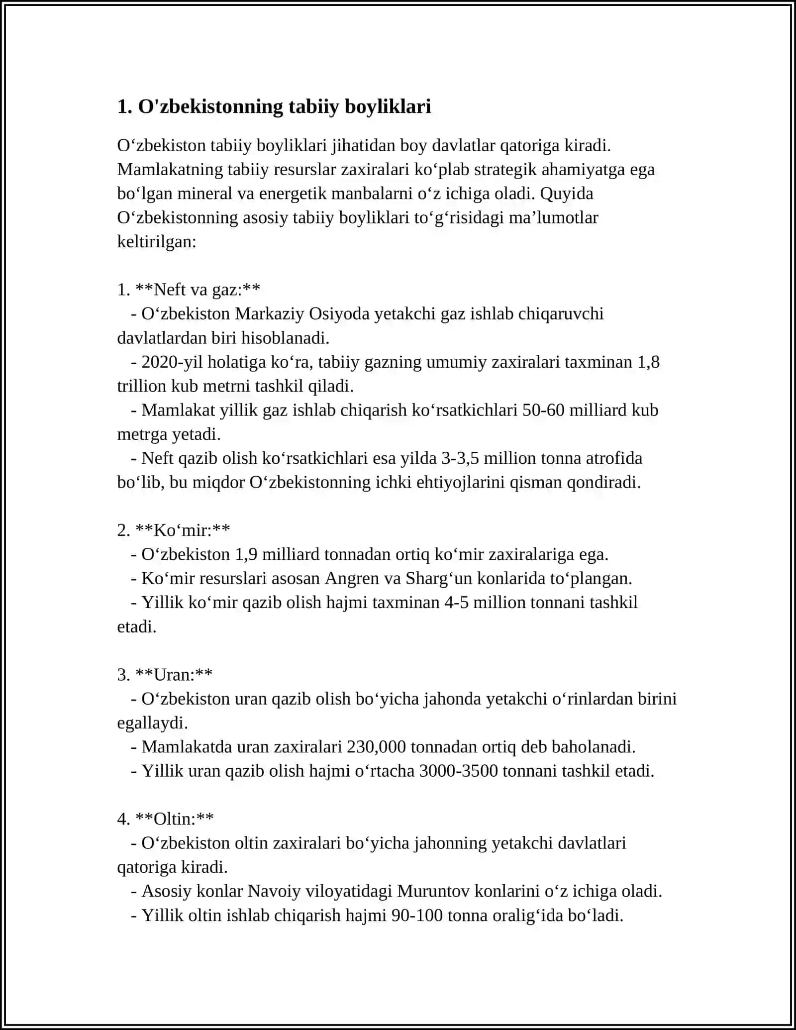 O'ZBEKISTON JONAJON DIYORIM 3