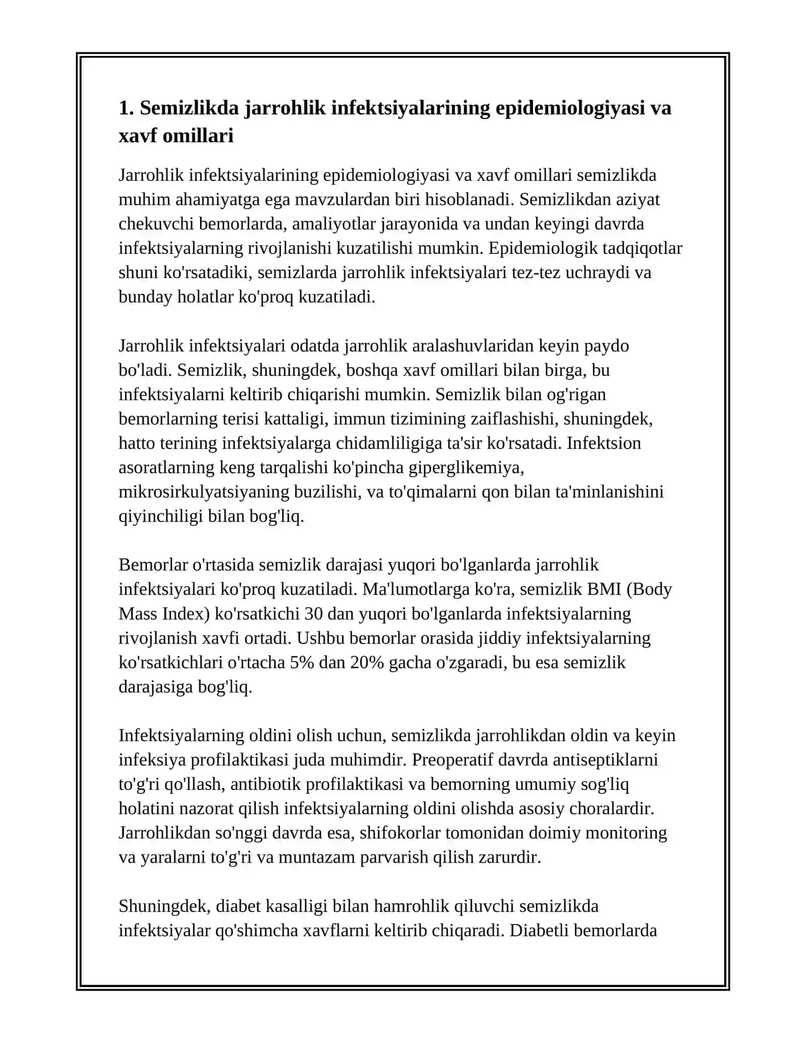 SEMIZLIKDA JARROHLIK INFEKTSIYANI DAVOLASH 3