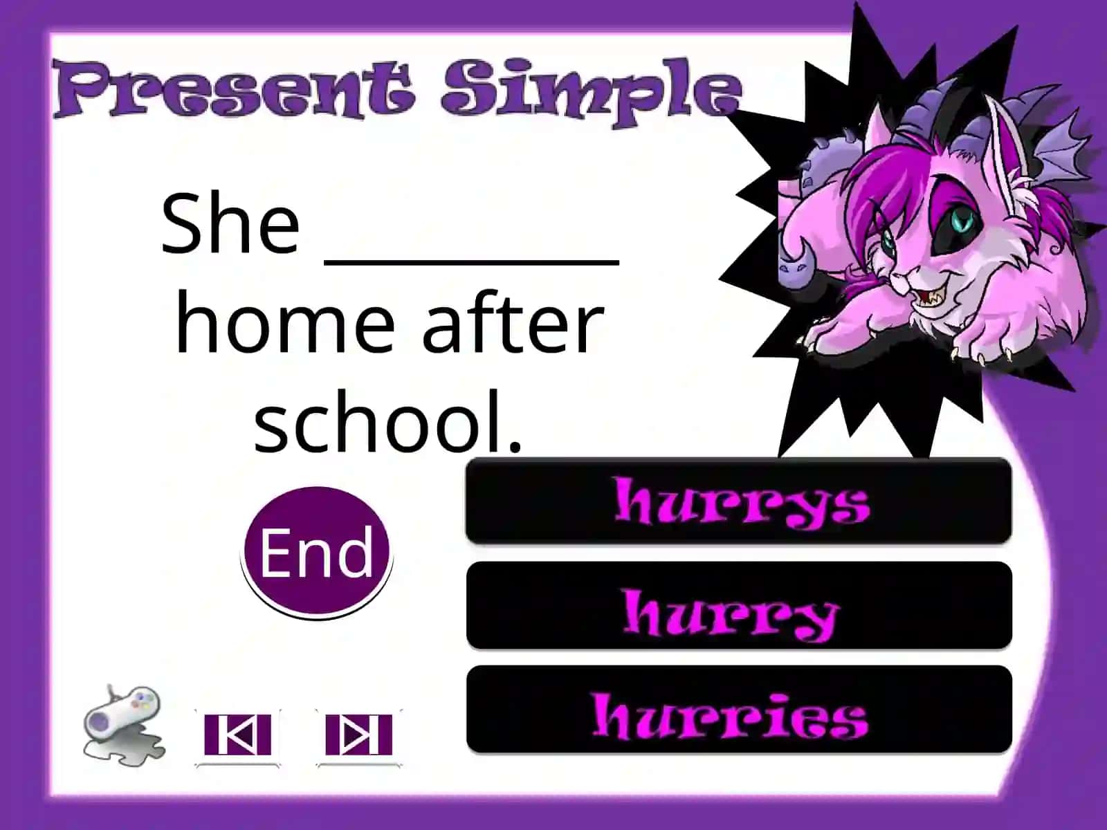 Present simple 3