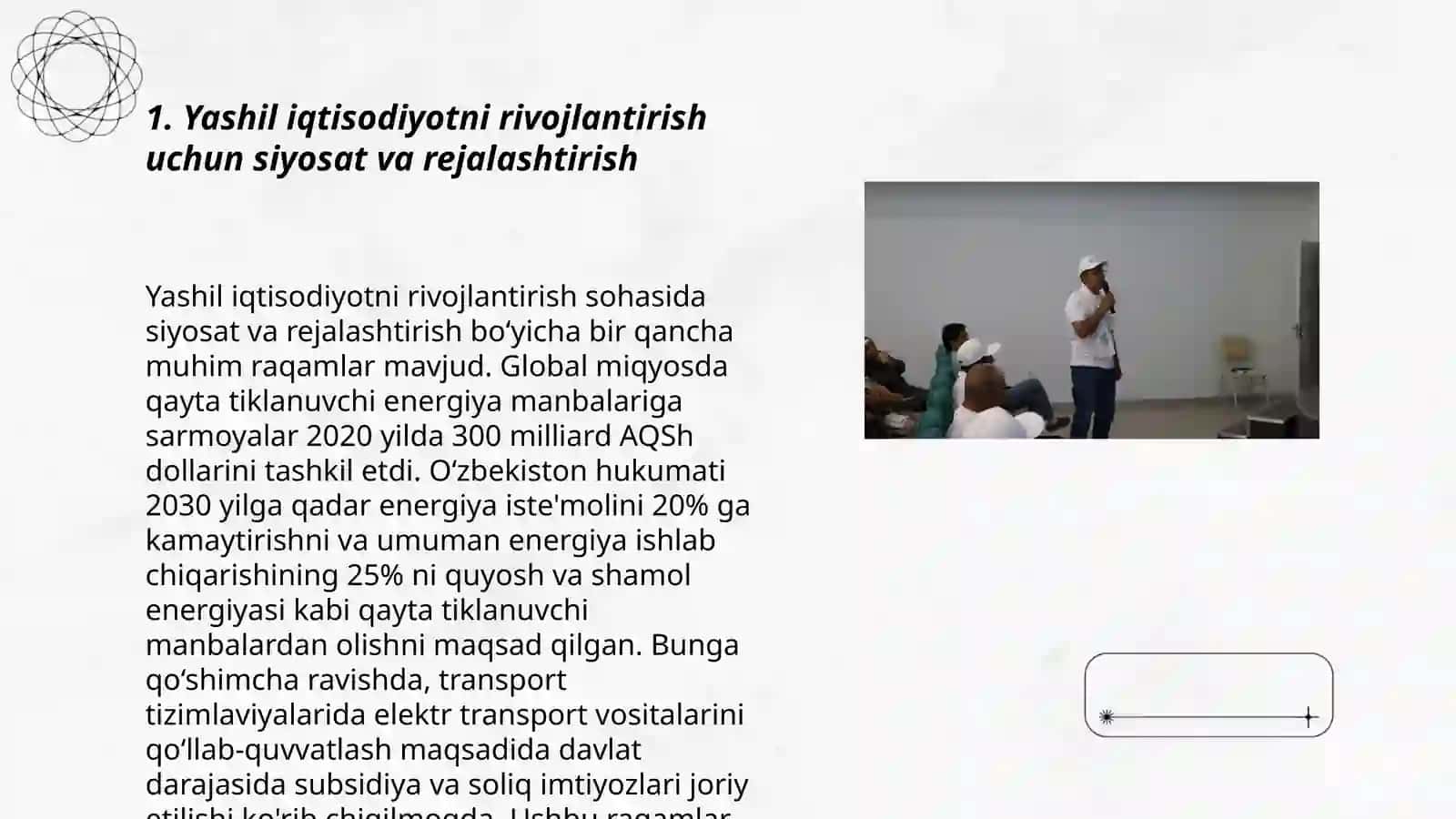Yashil iqtisodiyotga oʻtish strategiyasi 3