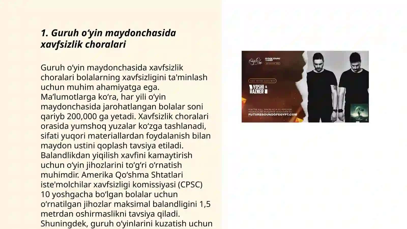 Guruh yoshi nisbatida rivojlantiruvchi muhitning tashkil etilishi 3