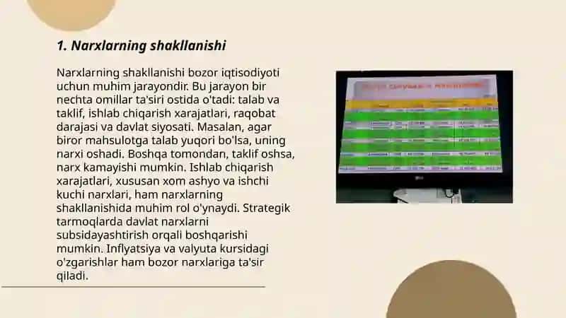 Oʻzbekistonda narx va narxni belgilash siyosati by Mirjalol Mustafaqulov 3