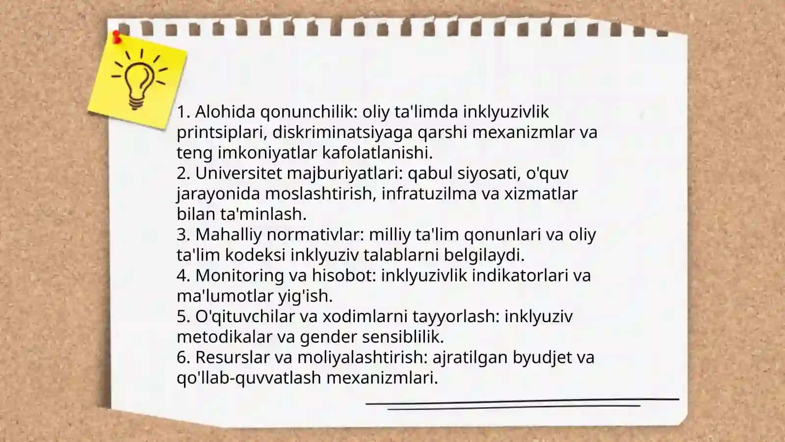 Inklyuziv ta'lim va gender tengligi masalalari oliy ta’lim tizimida 3