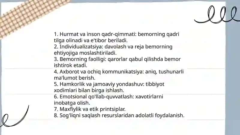 Bemorga yo'naltirilgan yondashuv falsafasi 3