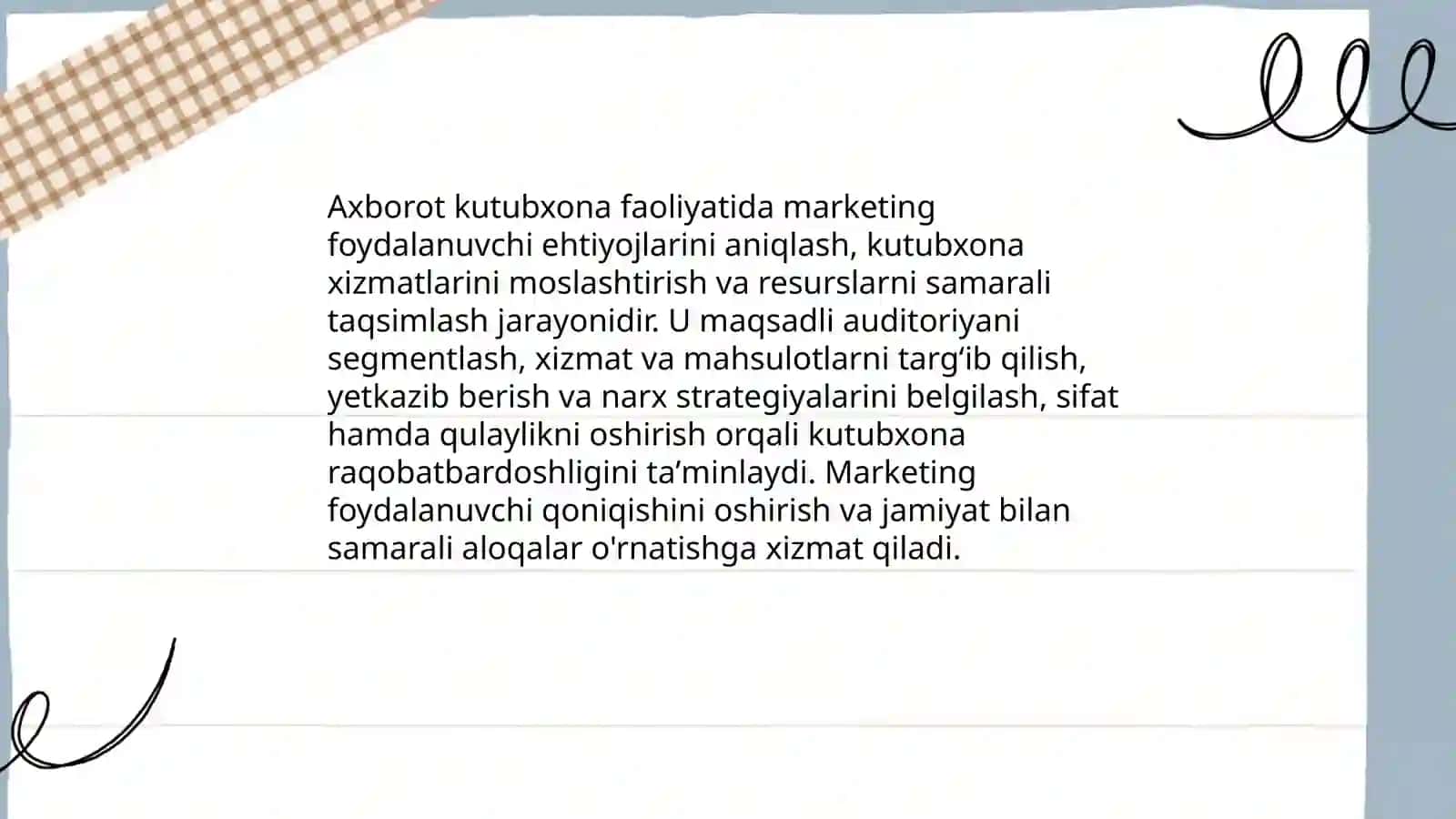 Axborot-kutubxona faoliyati marketingi: mohiyati va turlari 3
