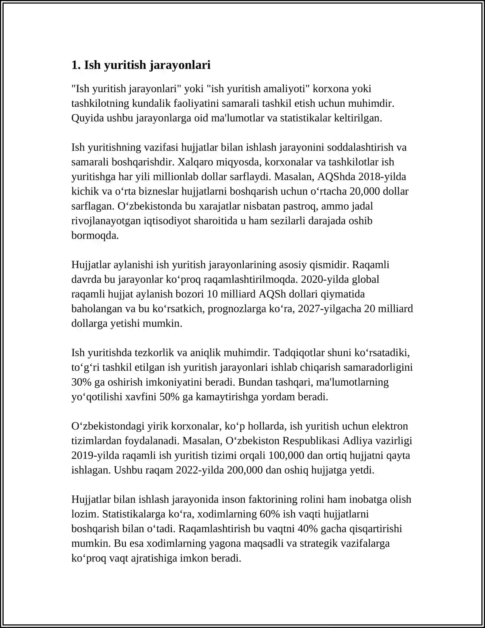 MUASSASALARDA ISH YURITISHNI TASHKIL ETISH TEXNOLOGIYASI 3