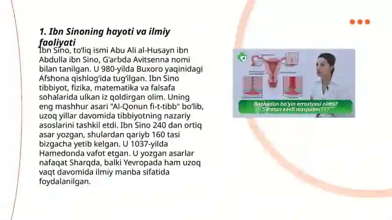 Ibn Sinoning kasalliklar kelib chiqishidagi falsafiy nazariyalari 3