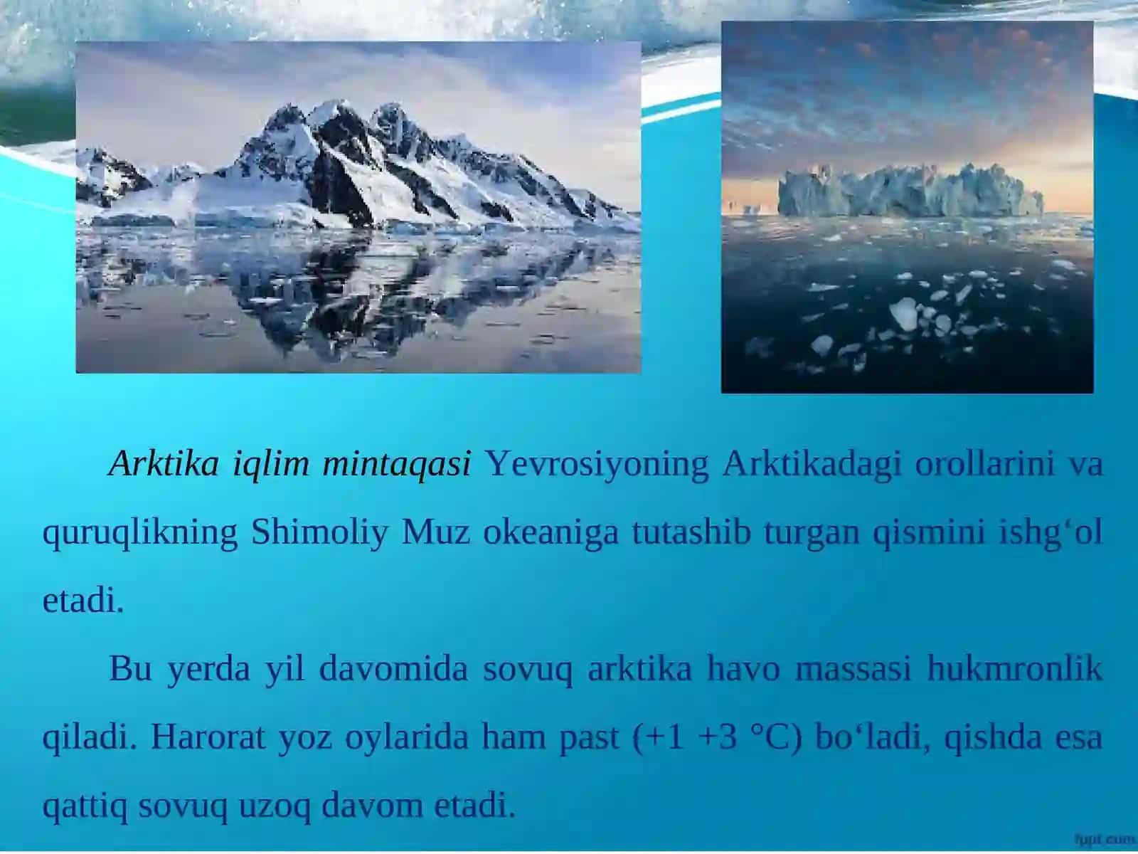 6-sinf geografiya darsligi asosida 52-53-mavzu: Sovuq va mo‘tadil iqlim mintaqalari 3