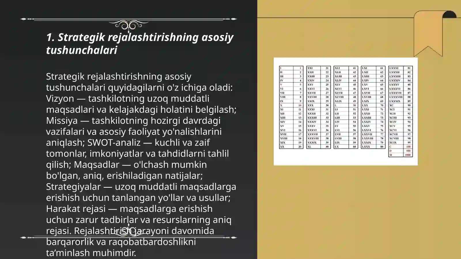 Strategiya tanlash va uni amalga oshirishni rivojlantirish 3
