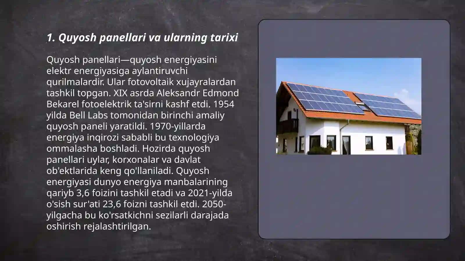 Quyosh panellari 3