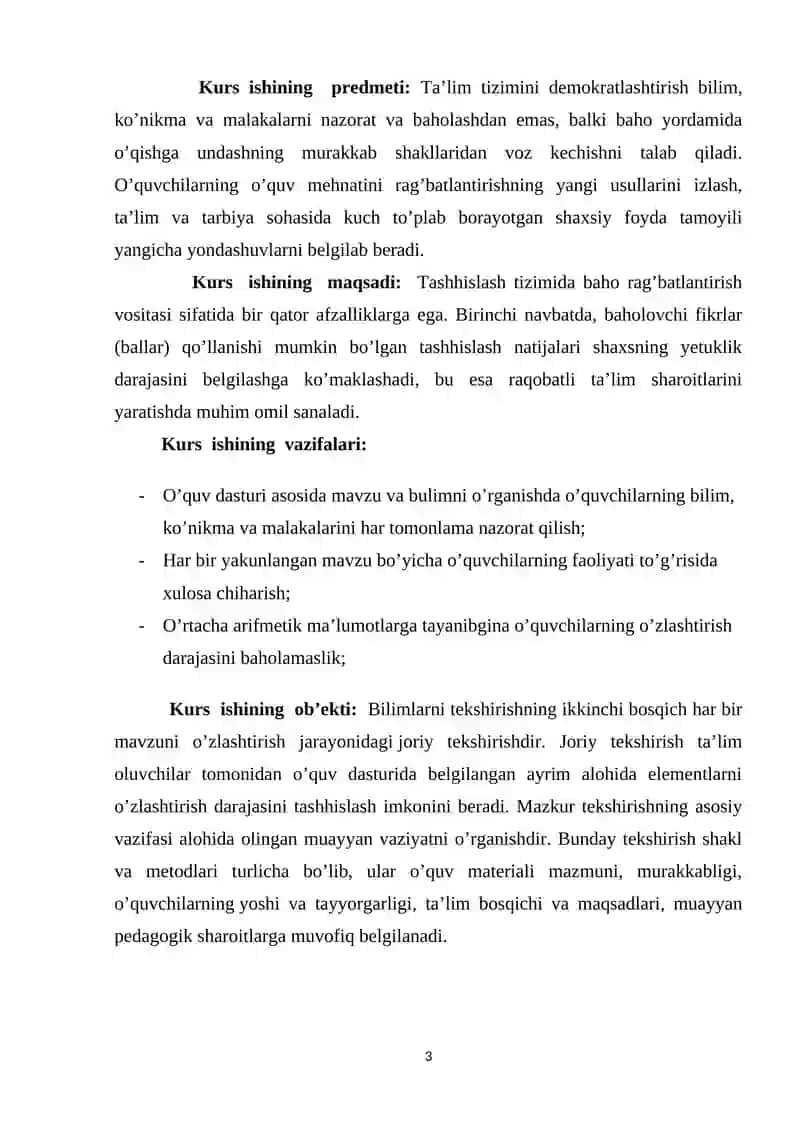 Ta’lim metodlari va nazorat turlari 3