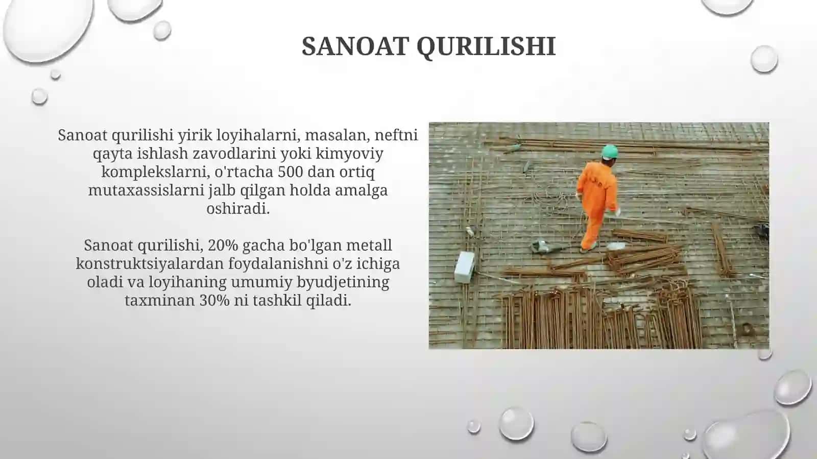 Qurilish ishining asosiy turlari 3
