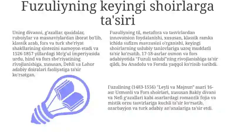 Fuzuliyijodigamunosabatlar:an'anavaizdoshlik 3