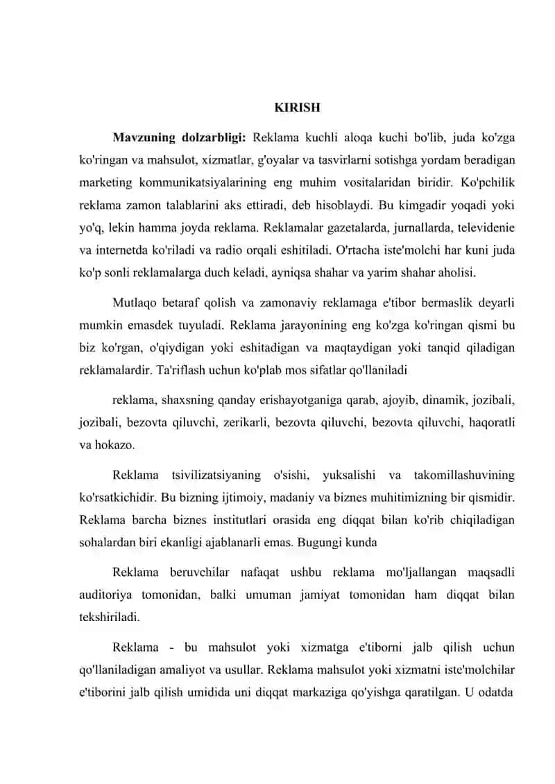 NODAVLAT OMMAVIY AXBOROT VOSITALARIDA REKLAMA 3