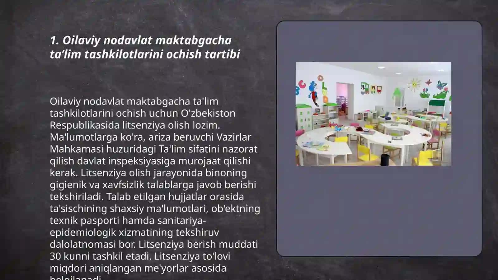 Oilaviy nodavlat maktabgacha taʼlim tashkilotlarini tashkil etish yoʻllari 3