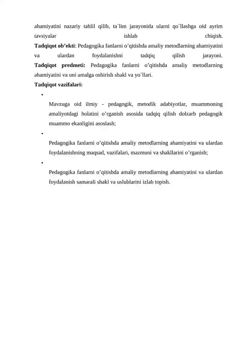 PEDAGOGIK METODLARNI O'QITISHDA TA'LIMNING KO'RGAZMALI METODLARIDAN FOYDALANISH YO'LLARI 3
