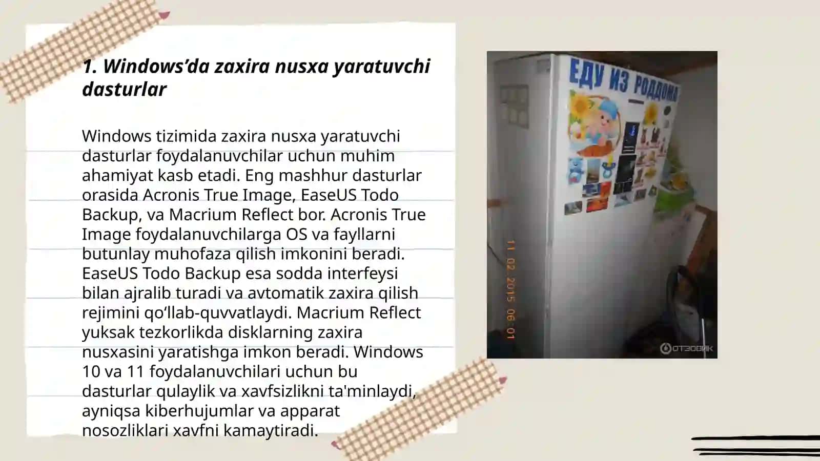 Windows’da Zaxira Nusxalashni (Backup and Restore) Amalga Oshirishi 3