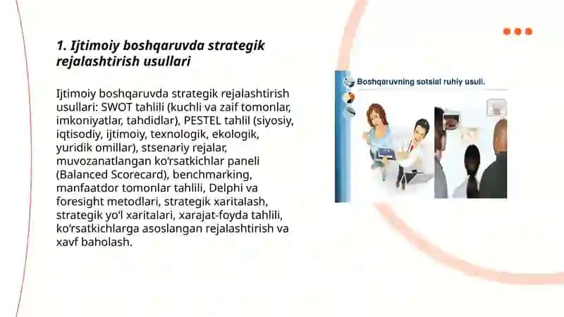 Ijtimoiy boshqaruvning amaliy va strategik usullari 3