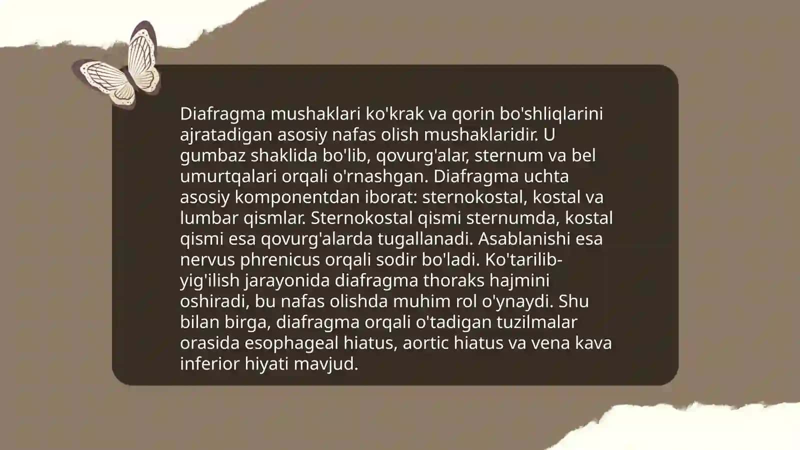 Difragma mushaklari fiziologiyasi 3