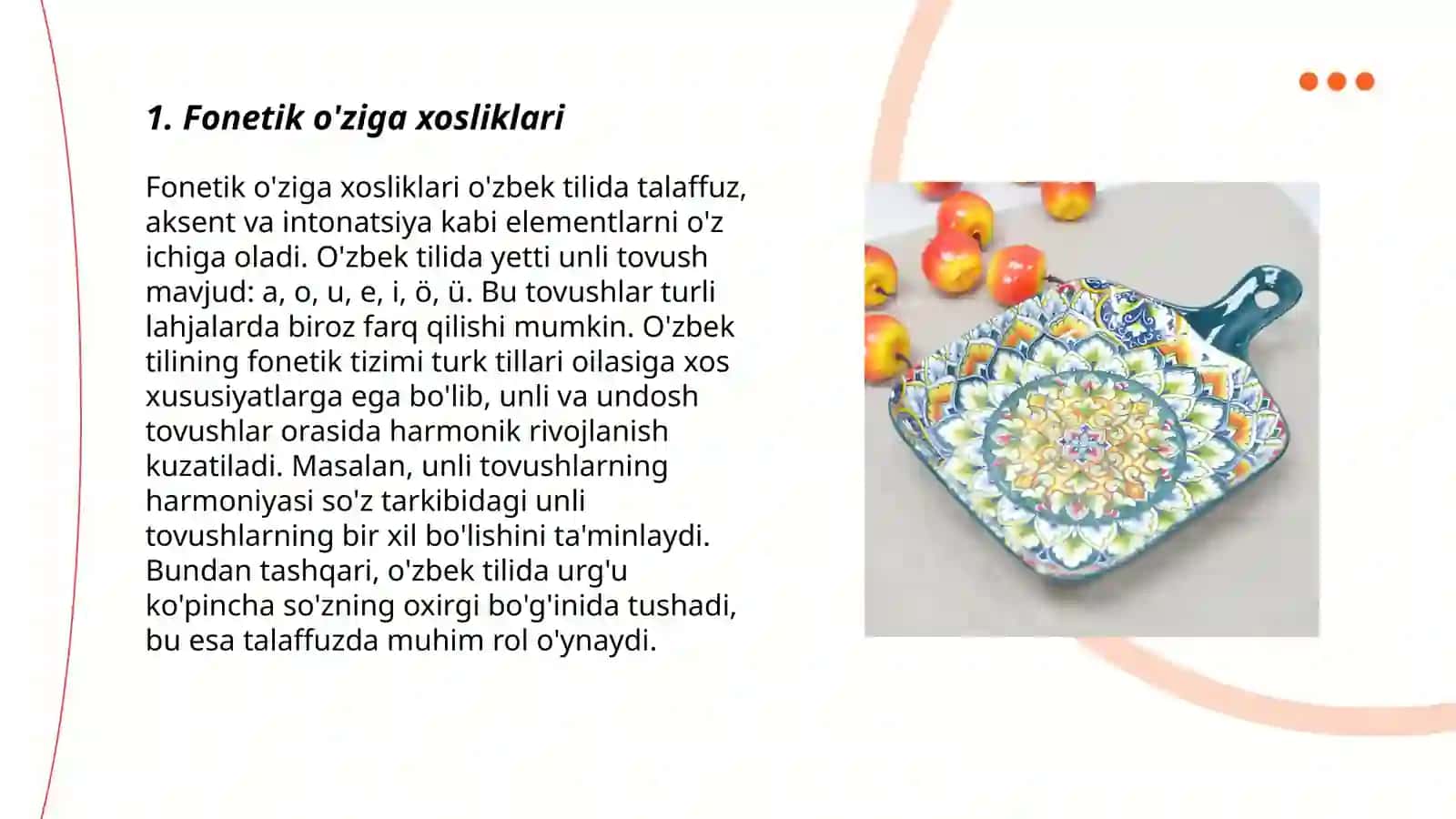 Arab tilining boshqa tillardan farqli jihatlari 3