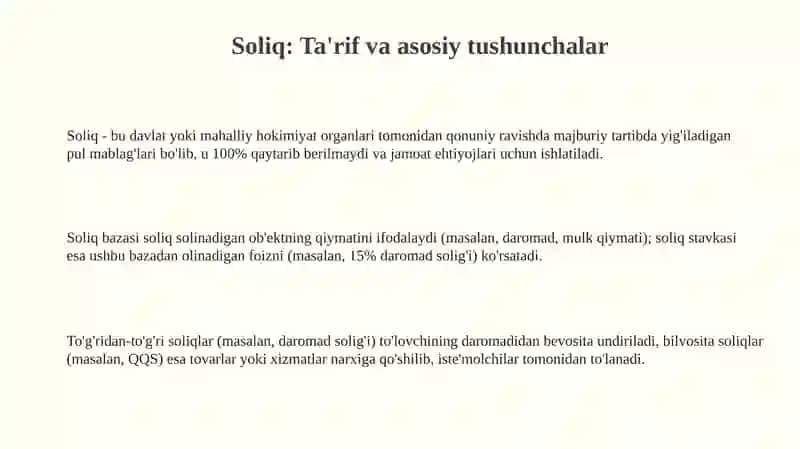 Soliqtushunchasi 3