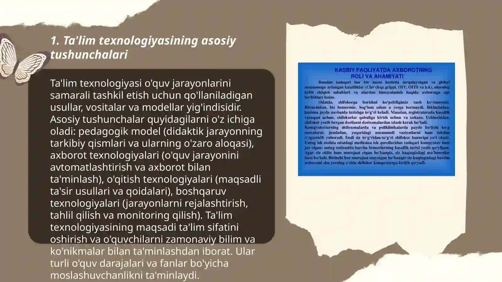 Ta'lim texnologiyasi va uning tuzilishi 3