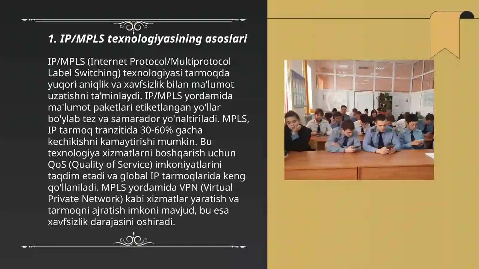 IP |MPLS texnologiyasi va unda qo'llaniluvchi protokollar tasnifi 3