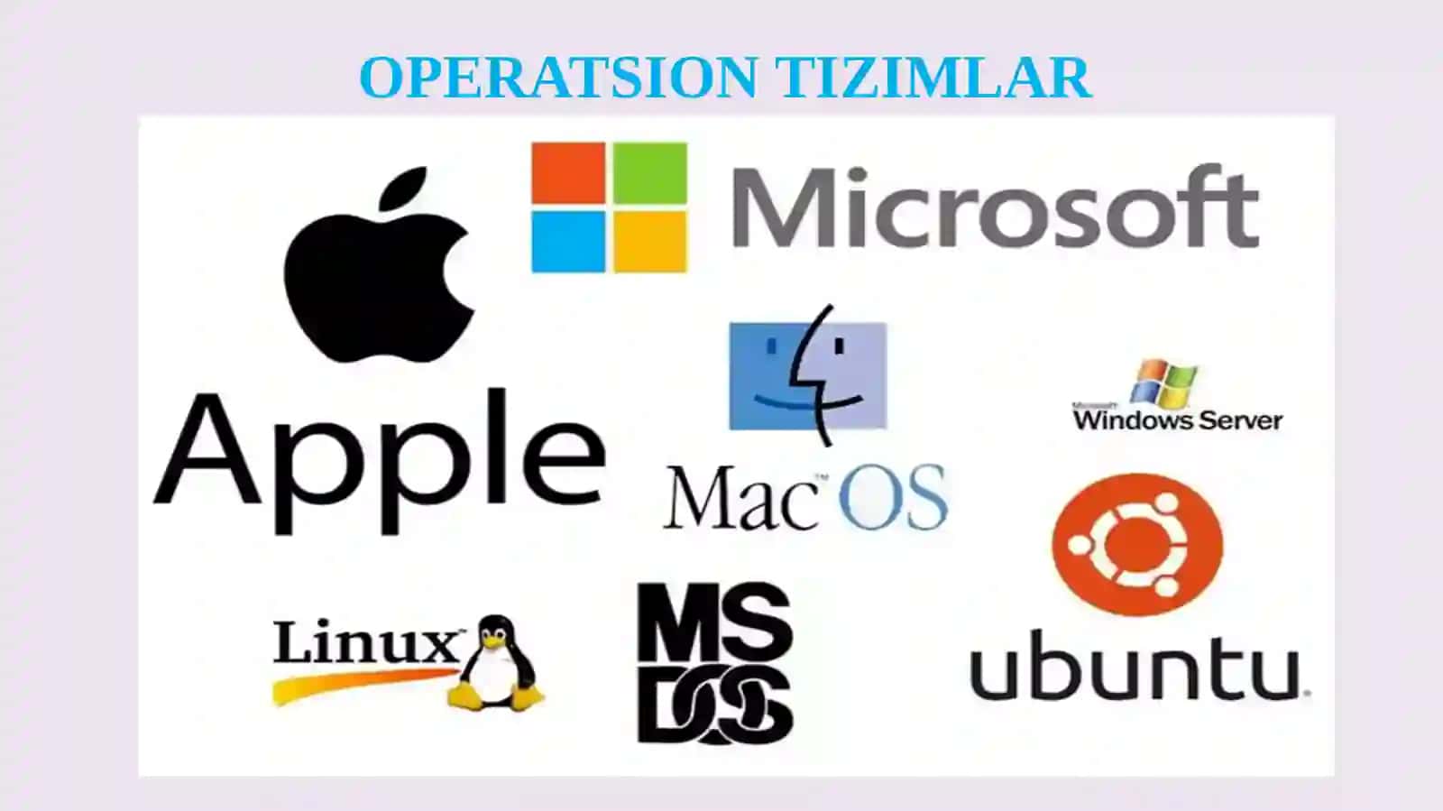 Operatsion tizim 3
