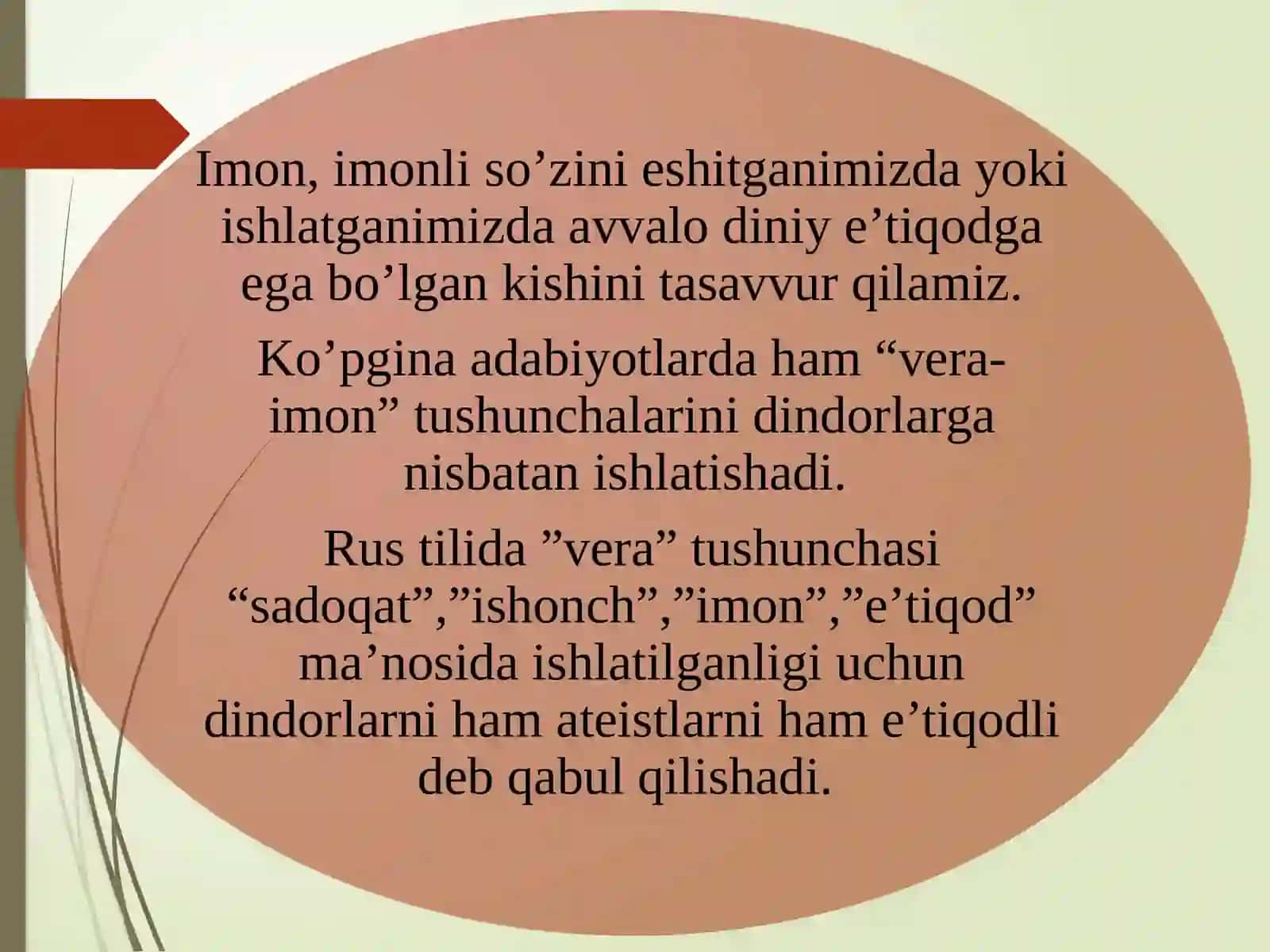 Iymon va e’tiqodning shakllanishi va namoyon bo’lishi 3