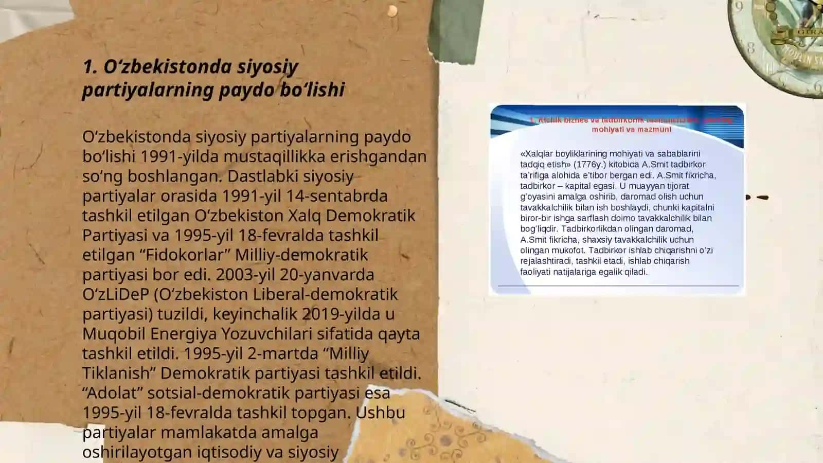 Oʻzbekistonda siyosiy iqtisodiy va ijtimoiy muammolar 3
