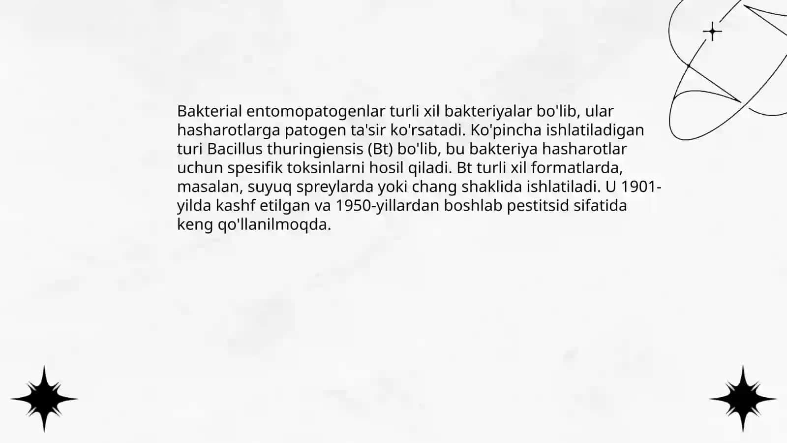 Bakterial entomopatogen preparatlarni ajratib olish texnologiyasi 3