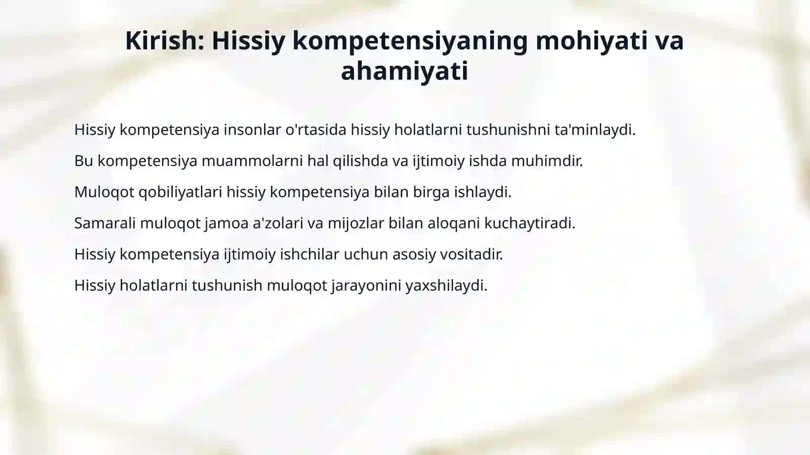 Hissiy kompetensiya. Muloqot qobiliyatlari yordamida aloqa dramalarini yengib o'tish 3