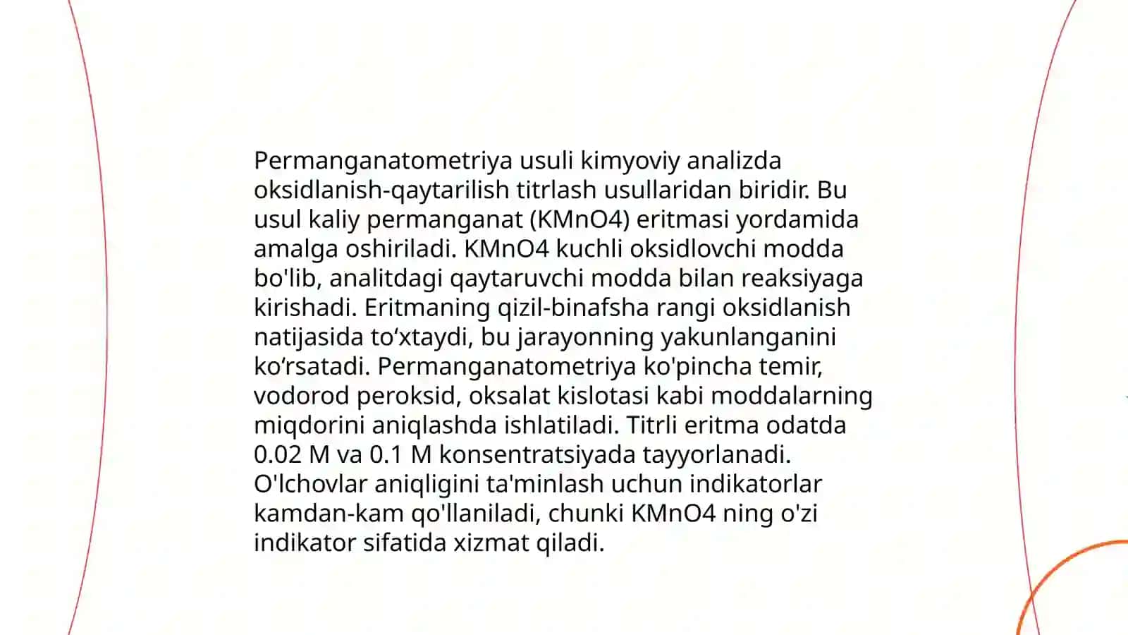 Redoksimetriya.Permanganatometriya 3