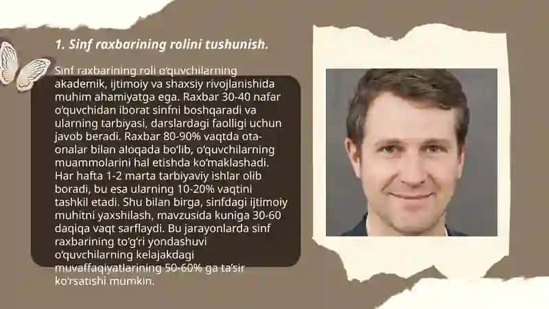 Sinf raxbari faoliyatiga tayyorlash texnologiyalari 3