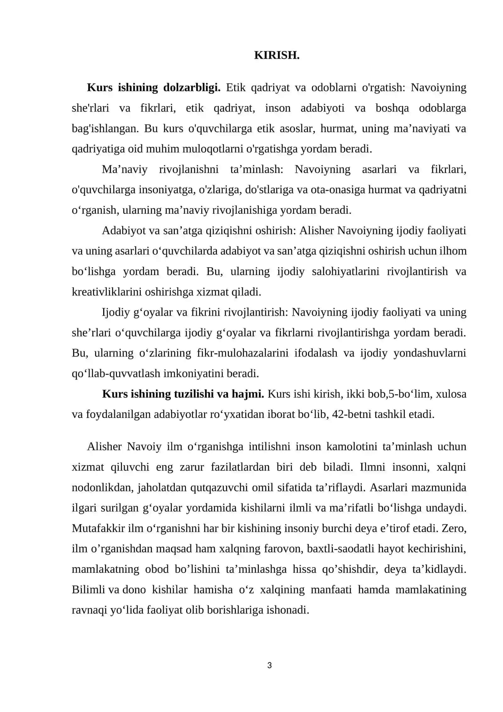 Axloqiy tarbiya jarayonida Alisher Navoiy merosidan foydalanish 3