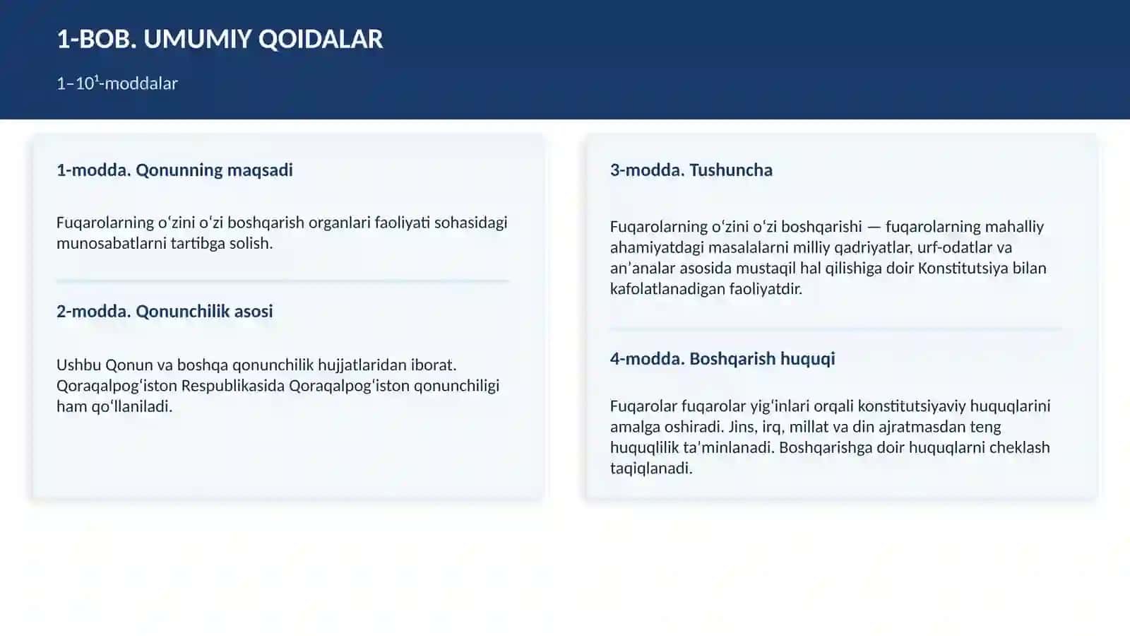 Fuqarolar oʻzini oʻzi boshqarish organlari 3