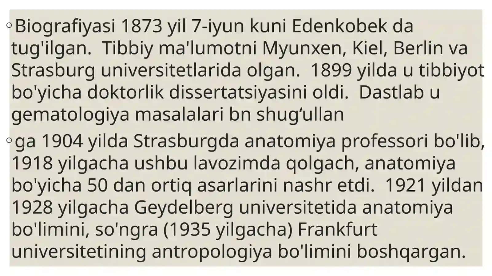 F. VAYDENRAX Biografiyasi 3