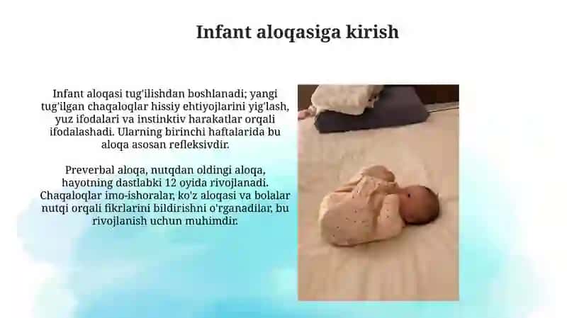 Chaqaloqlikdavridagimuloqot 3