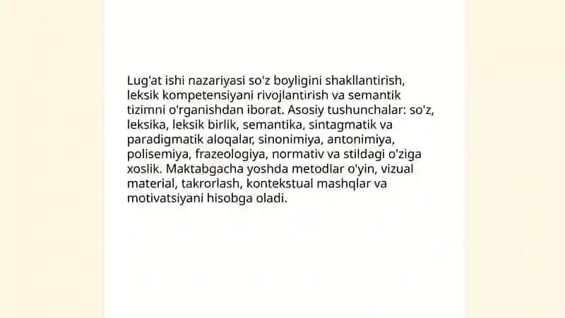 Lug'at ishi 3