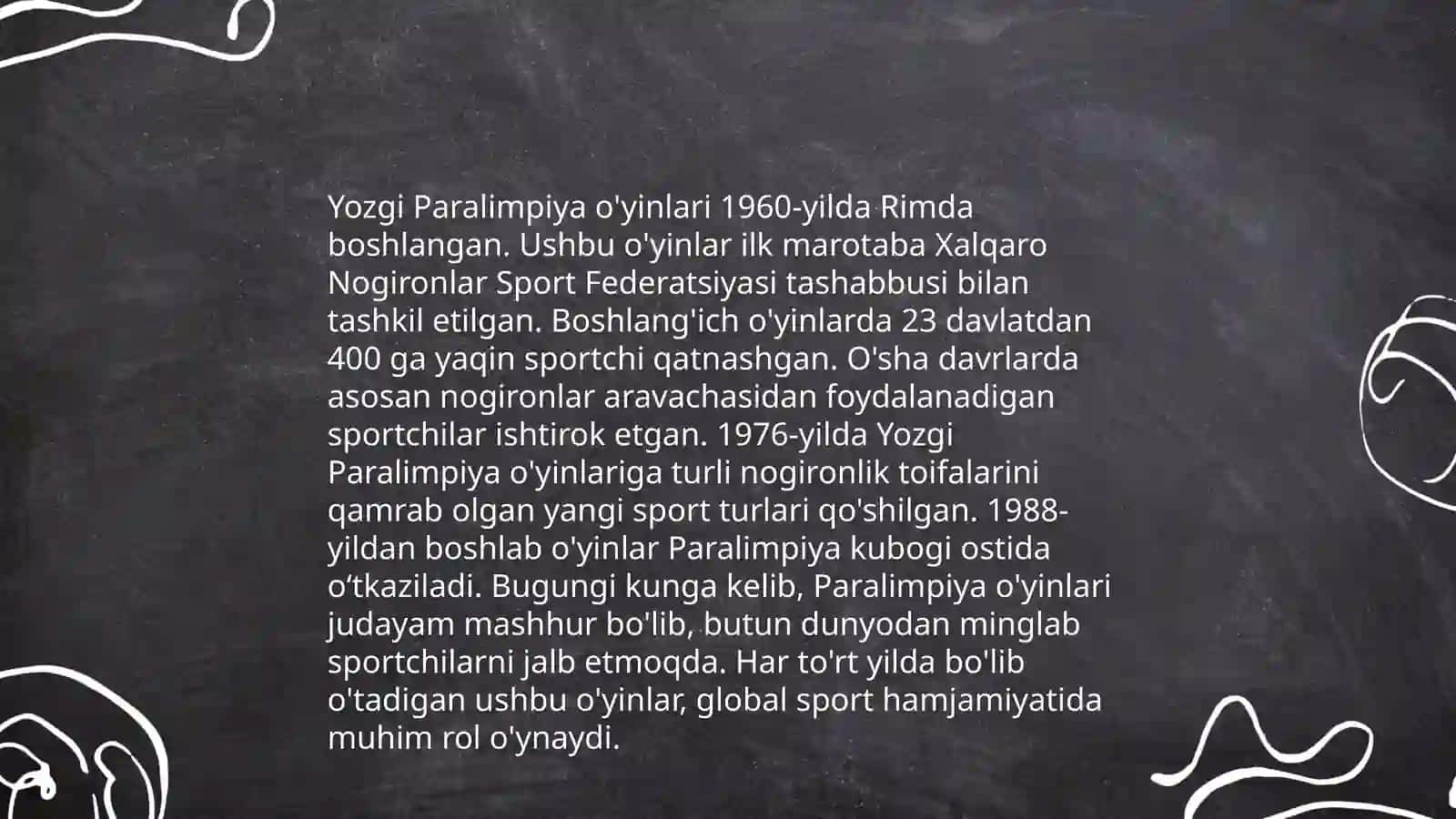 Yozgi Paralimpiya tarixi 3