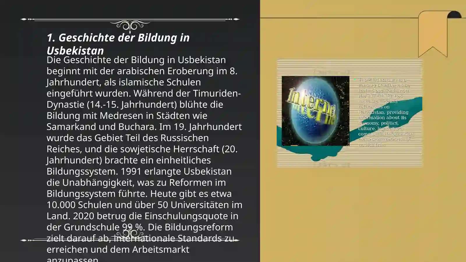 Geschichte der Bildung in Usbekistan 3