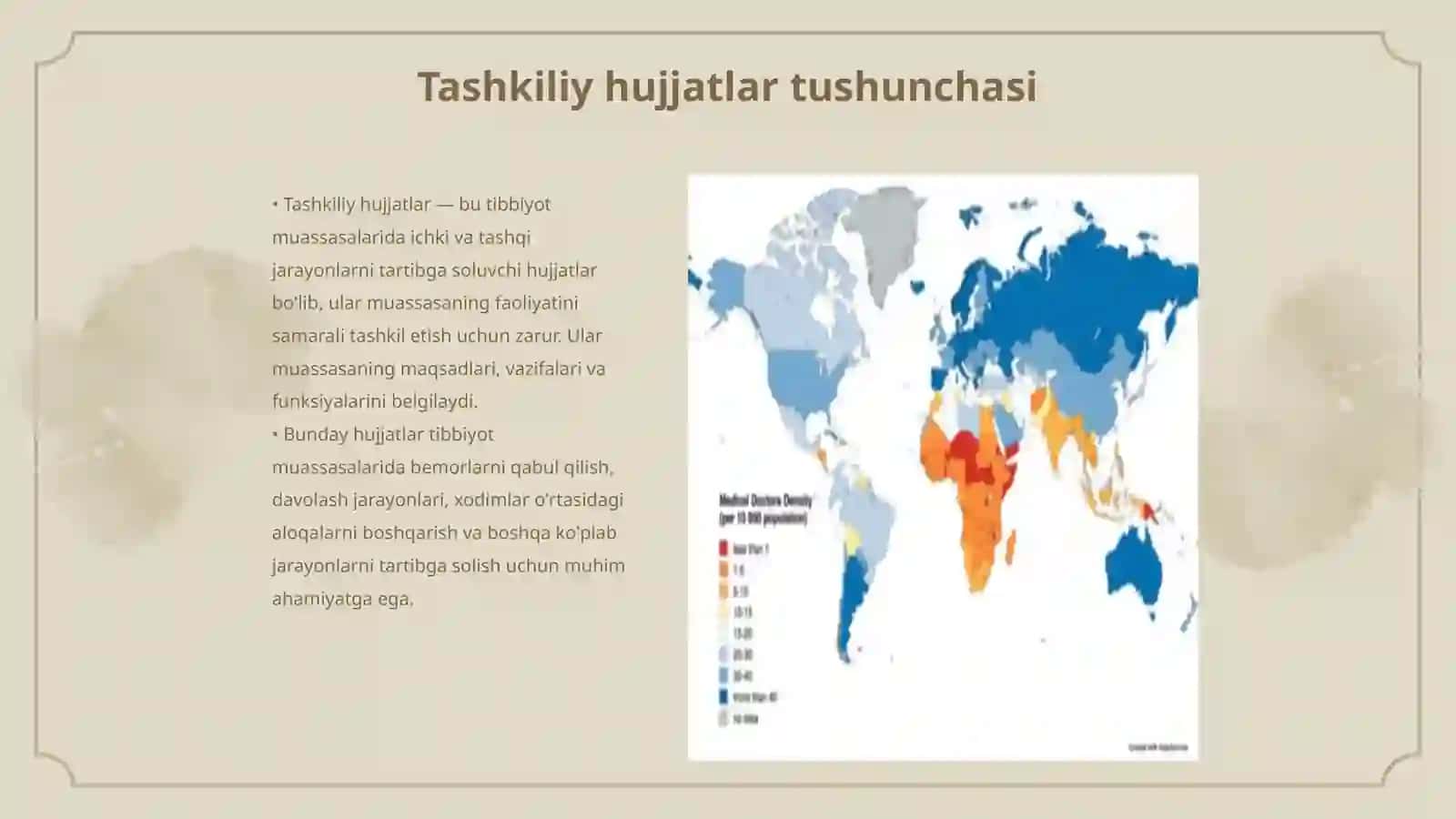 Tibbiyot muassasalarida tashkiliy hujjatlar va ularning turlari 3