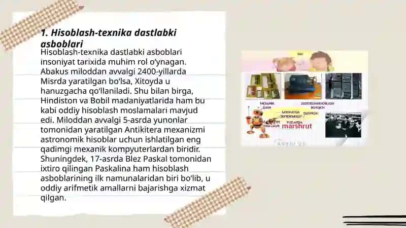 Hisoblash texnikasi tarixi 3