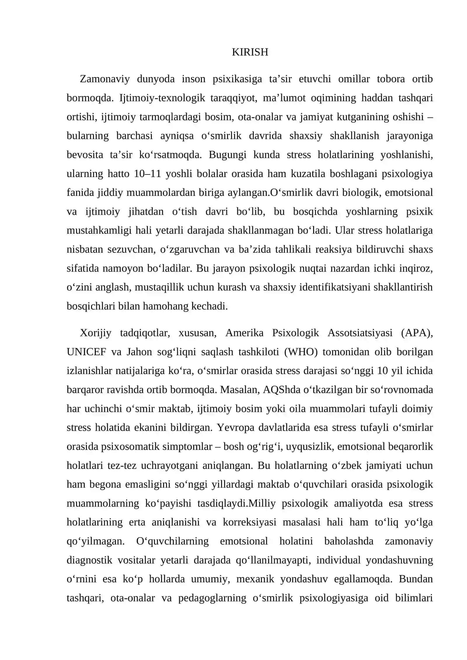 O‘SMIRLIK DAVRIDA STRESS HOLATLARI VA ULARNI KORREKSIYA QILISH METODLARI 3