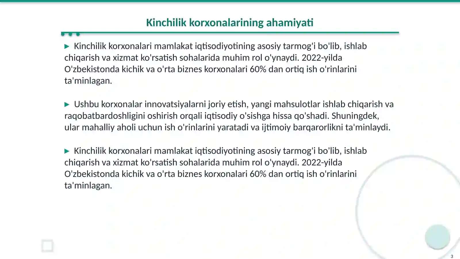 Konchilik korxonalarini loyihalash va boshqarishni avtomatlashtirish 3