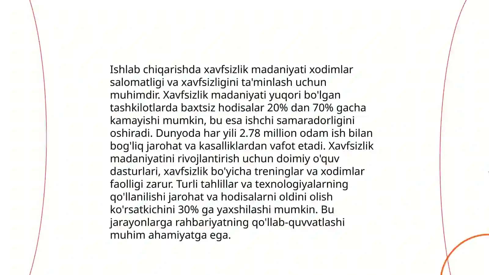 Ishlab chiqarishda Baxtsiz Xodisalarni Tahlil Qilish Uslublari va Jarohatlanish Ko‘rsatkichlarini Aniqlash 3