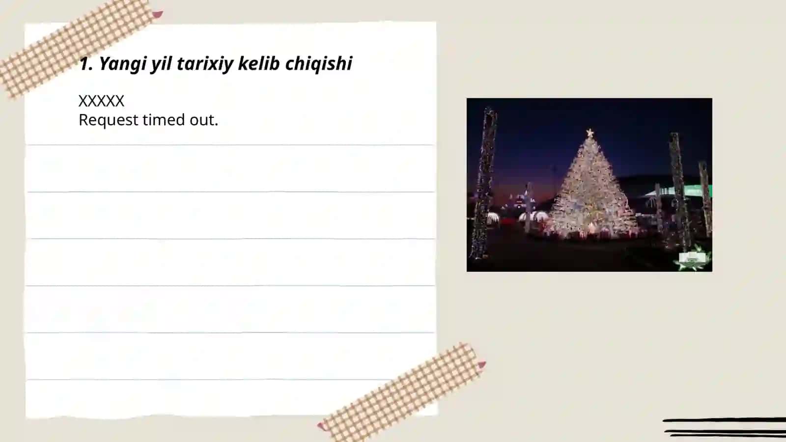 Yangi yil bayramiga oid tarixiy faktlar 3