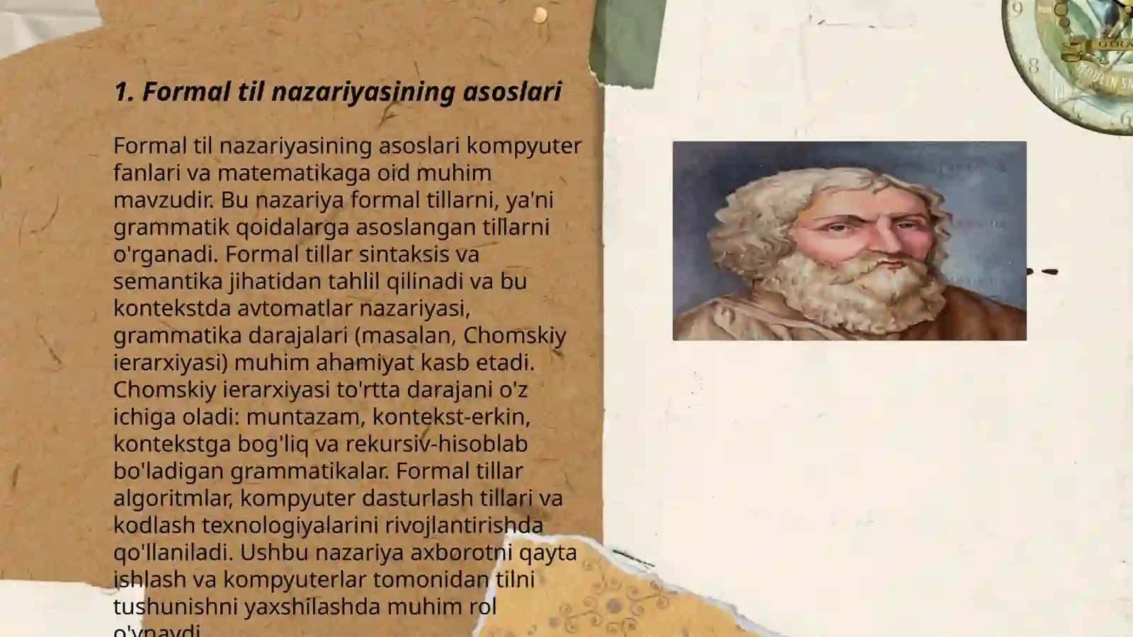 Formal til nazariyasi (Chomskiy ta'limoti) 3